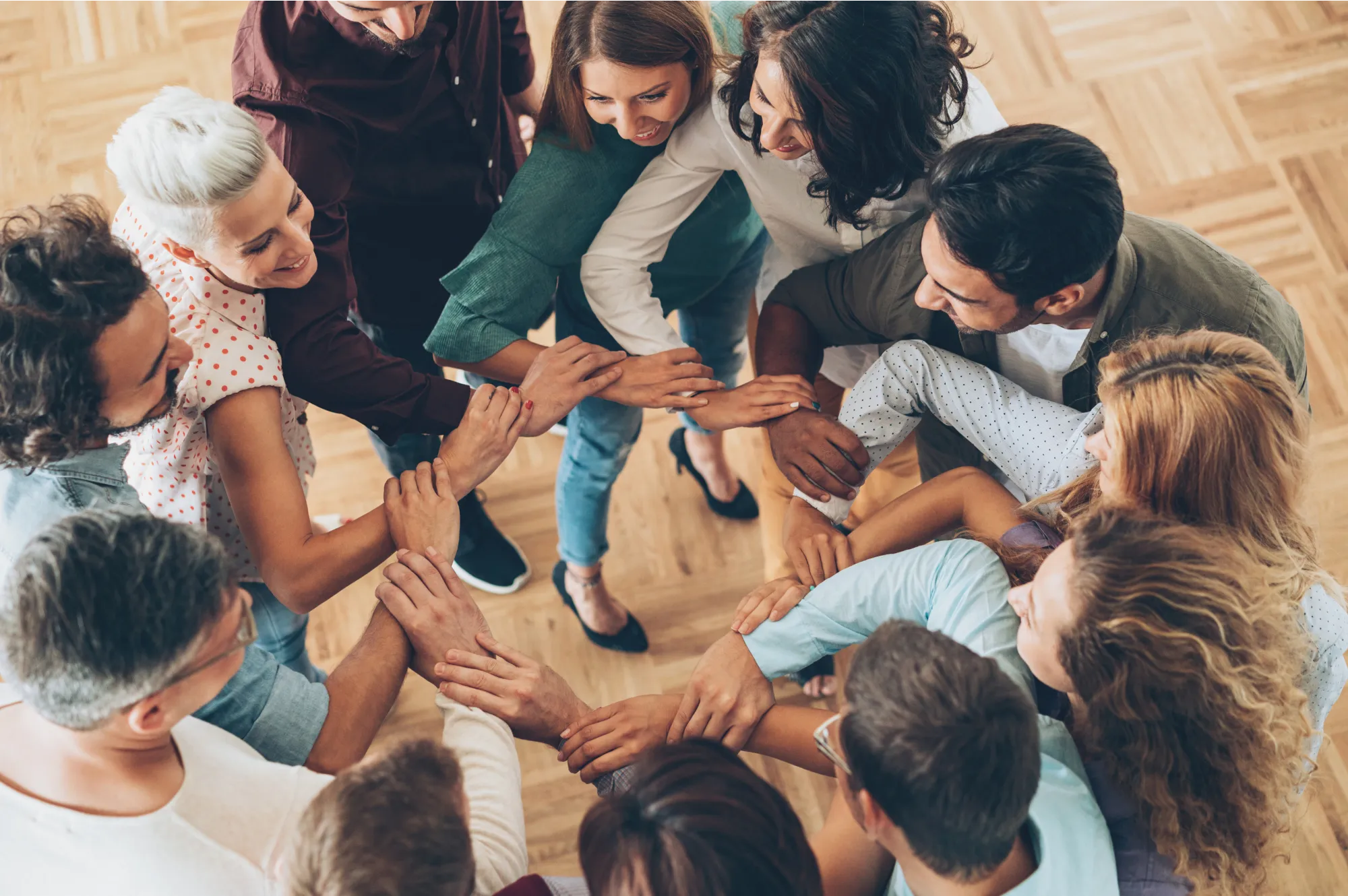 Group of professionals collaborating